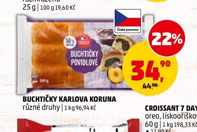 Buchtičky Karlova Koruna