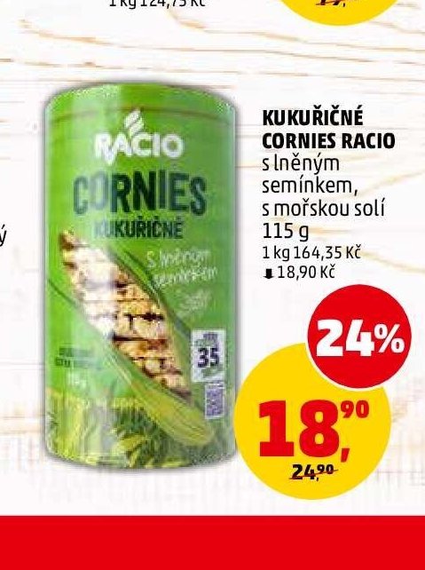Kukuřičné Cornies Racio