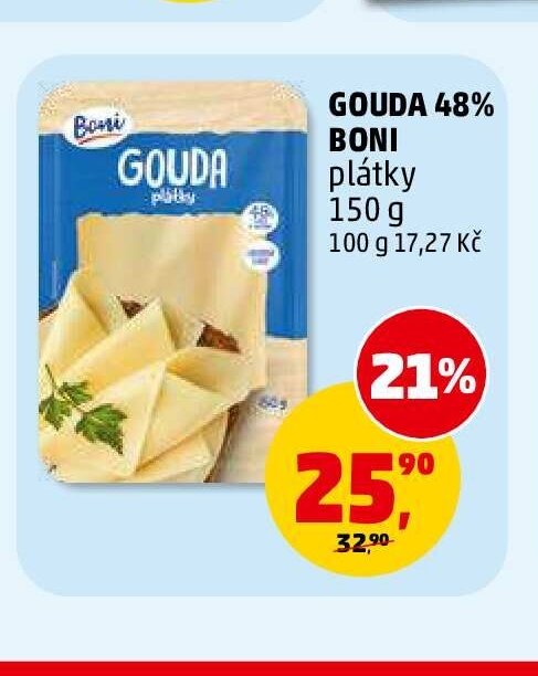 GOUDA 48% BONI