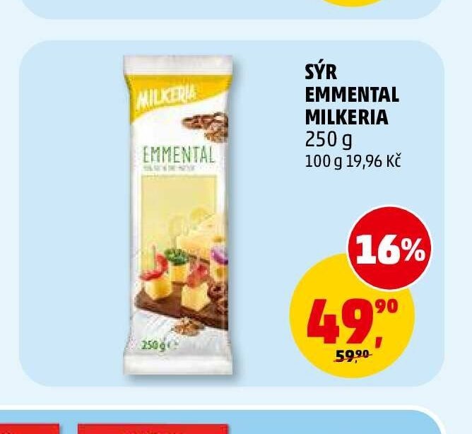 Sýr Emmental Milkeria