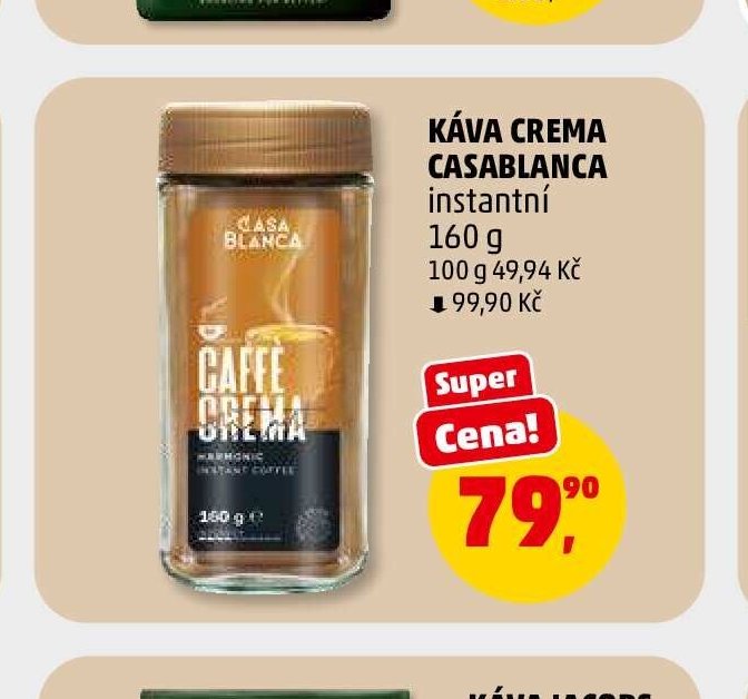 Káva Crema Casablanca