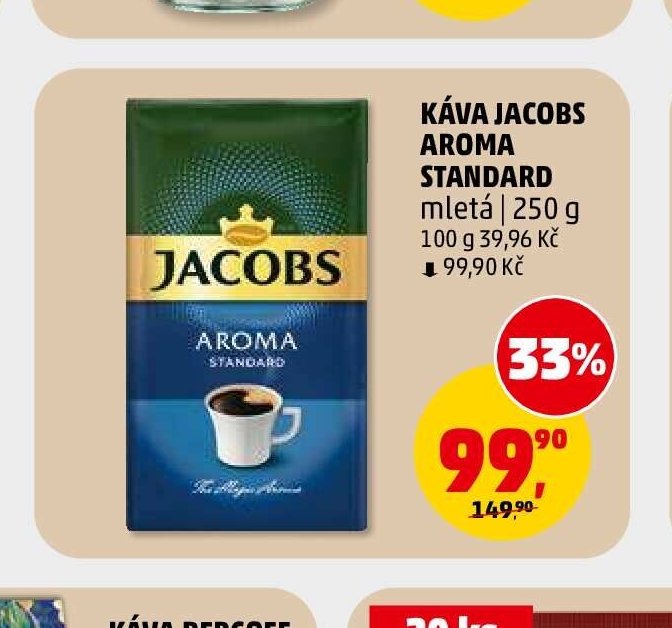 Káva Jacobs Aroma Standard