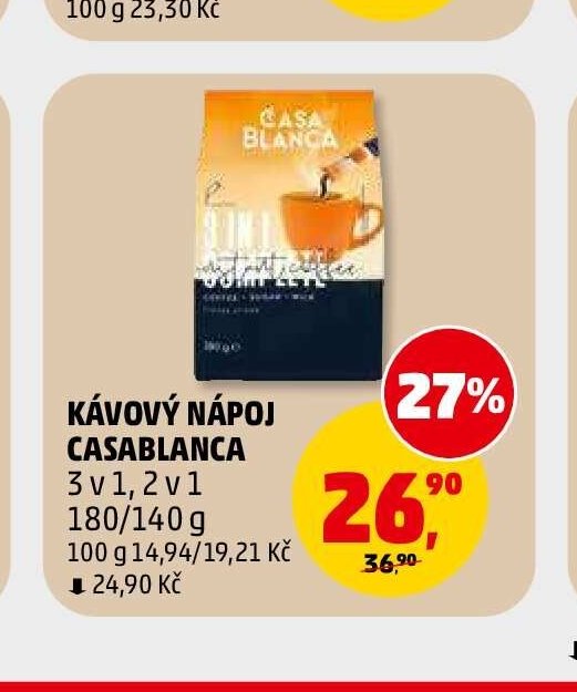 Kávový nápoj Casablanca