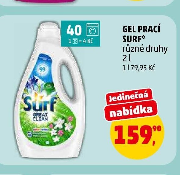 GEL PRACÍ SURF