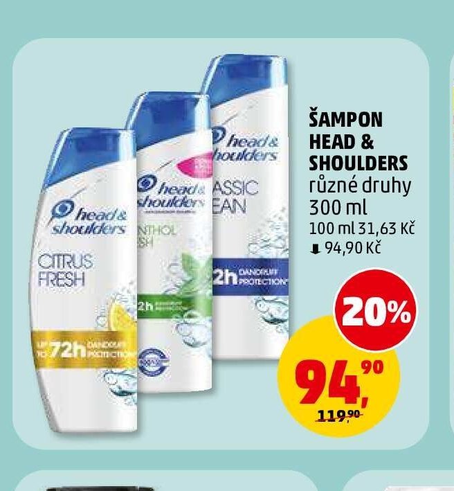 Šampon Head & Shoulders