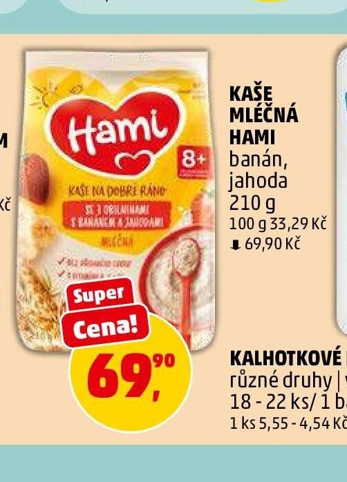 Kaše mléčná Hami