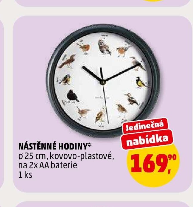NÁSTĚNNÉ HODINY