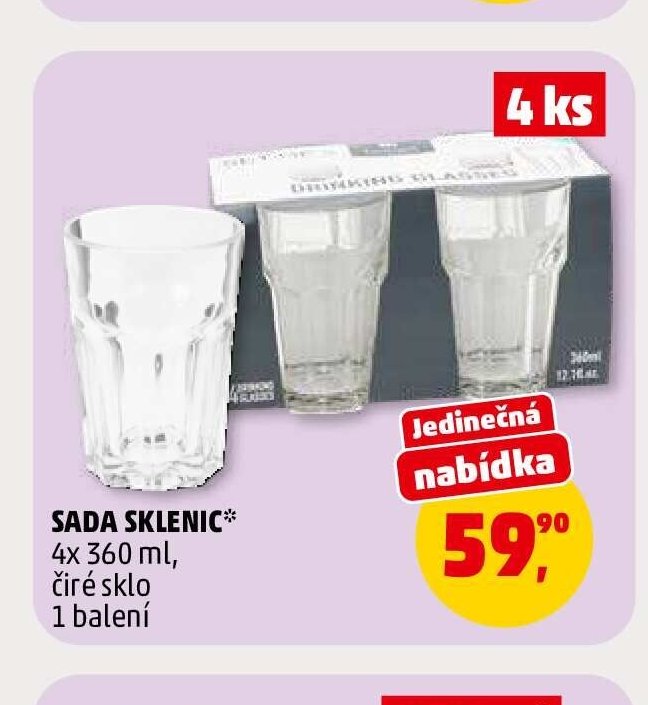 SADA SKLENIC