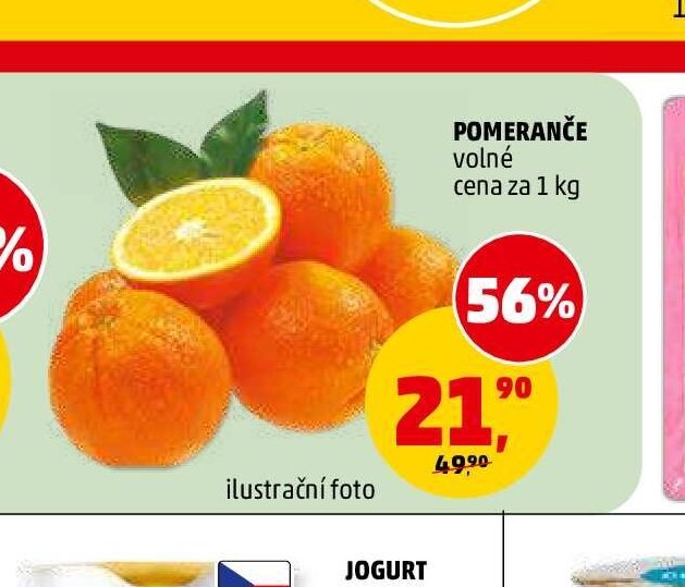 POMERANČE volné