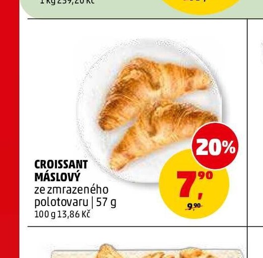CROISSANT MÁSLOVÝ