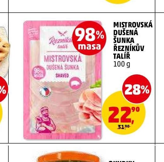 MISTROVSKÁ DUŠENÁ ŠUNKA ŘEZNÍKŮV TALÍŘ