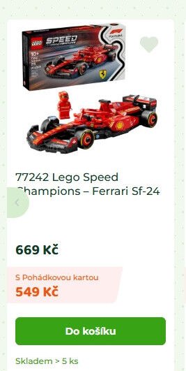 77242 Lego Speed Champions – Ferrari Sf-24