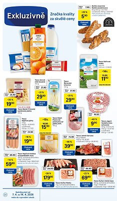 aktuální leták Tesco 7.4.2026-14.4.2026