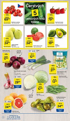 aktuální leták Tesco 7.4.2026-14.4.2026