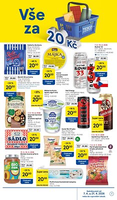 aktuální leták Tesco 7.4.2026-14.4.2026