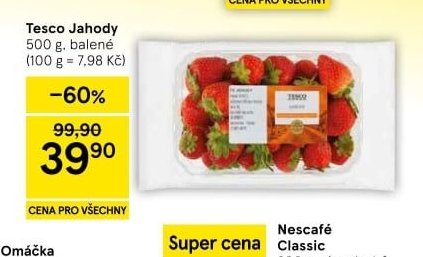 Tesco Jahody
