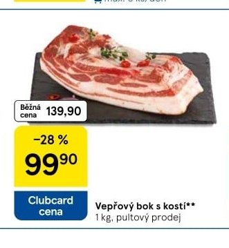 Vepřový bok s kostí