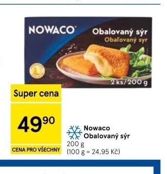 Nowaco Obalovaný sýr