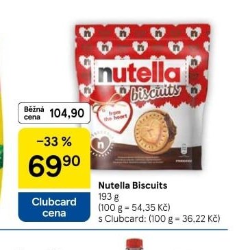Nutella Biscuits