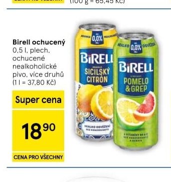 Birell ochucený