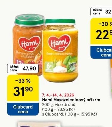 Hami Masozeleninový příkrm
