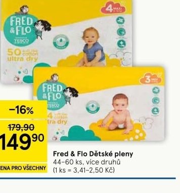 Fred & Flo Dětské pleny
