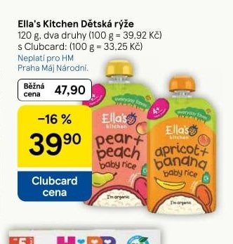 Ella's Kitchen Dětská rýže