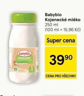 Babybio Kojenecké mléko