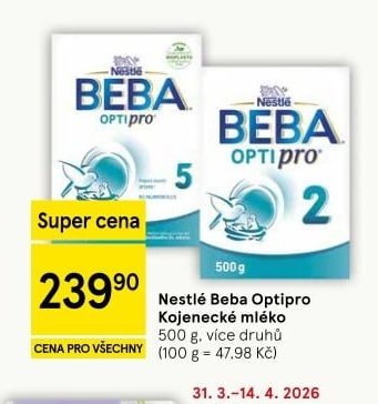 Nestlé Beba Optipro Kojenecké mléko