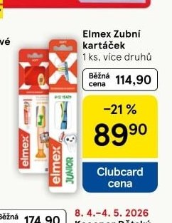Elmex Zubní kartáček