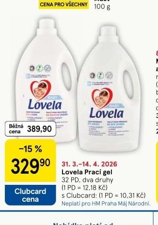 Lovela Prací gel