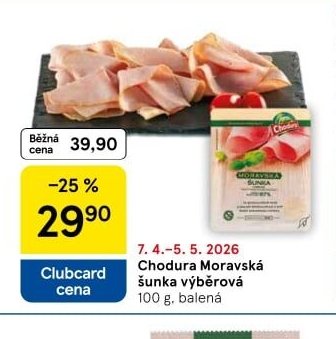 Chodura Moravská šunka výběrová