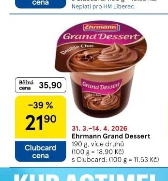 Ehrmann Grand Dessert