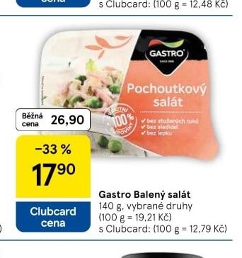 Gastro Balený salát