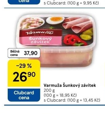 Varmuža Šunkový závitek