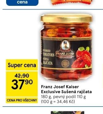 Franz Josef Kaiser Exclusive Sušená rajčata