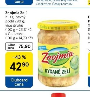 Znojmia Zelí