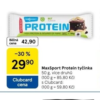 MaxSport Protein tyčinka