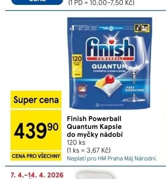 Finish Powerball Quantum Kapsle do myčky nádobí