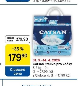 Catsan Stelivo pro kočky