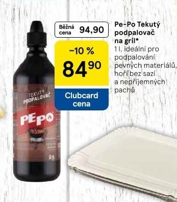 Pe-Po Tekutý podpalovač na gril