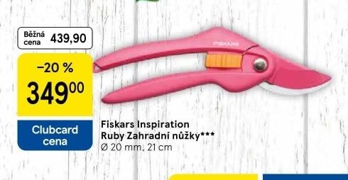 Fiskars Inspiration Ruby Zahradní nůžky