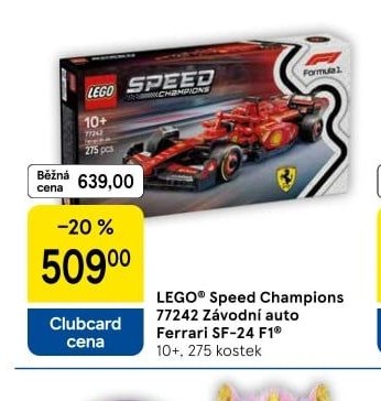 LEGO Speed Champions 77242 Závodní auto Ferrari SF-24 F1