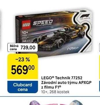 LEGO Technik 77252 Závodní auto týmu APXGP z filmu F1
