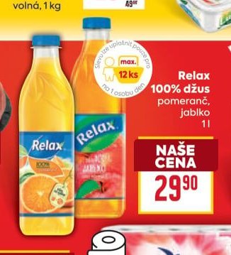 Relax 100% džus