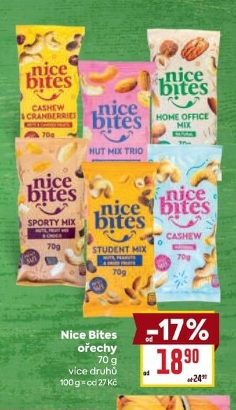 Nice Bites ořechy