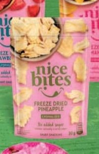 Nice Bites Freeze Dried Pineapple