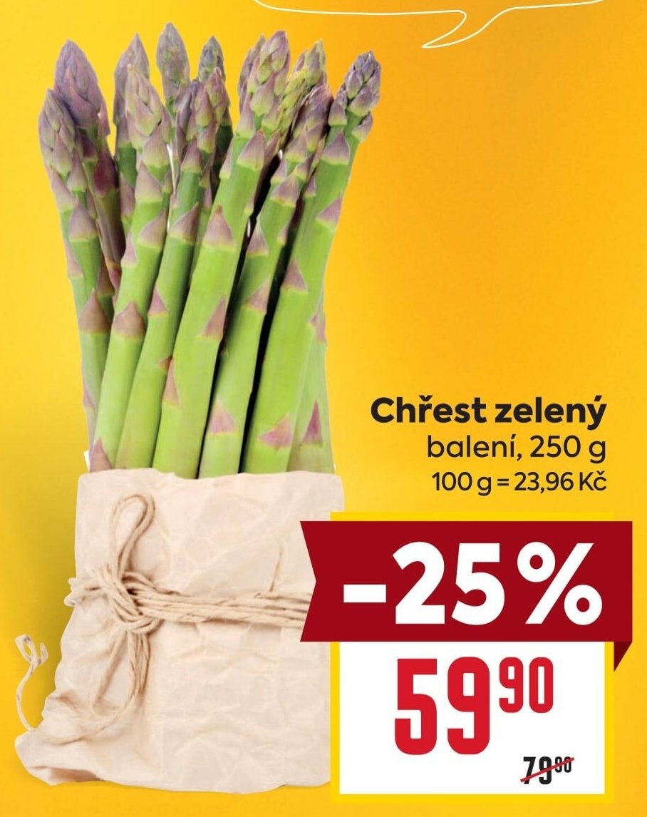 Chřest zelený