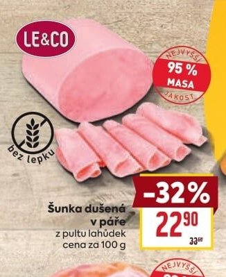 Šunka dušená v páře