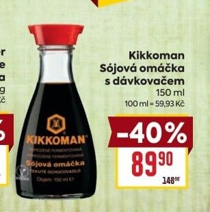 Kikkoman Sójová omáčka s dávkovačem